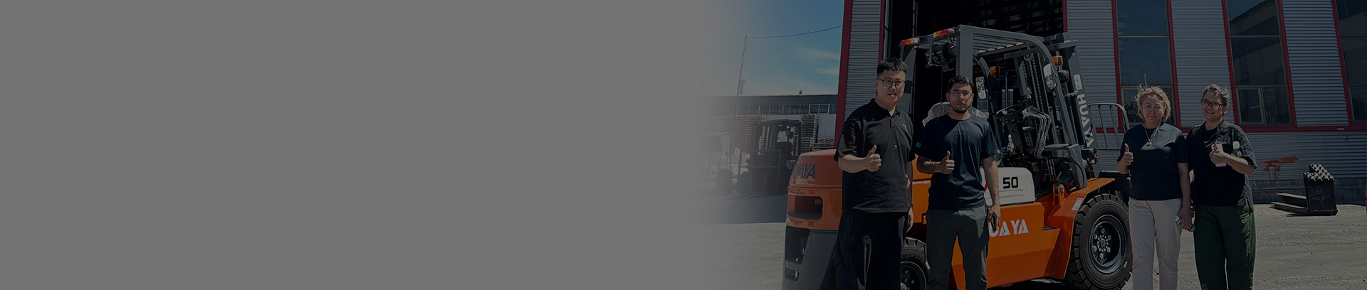 Colombian customers praised our LPG forklifts after receiving them