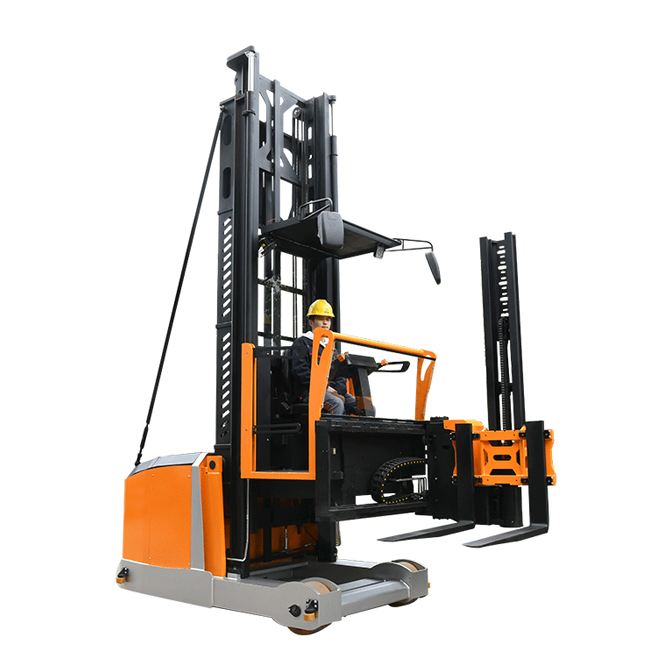 3-Way Electric Stacker Forklift CDMX (people go up)